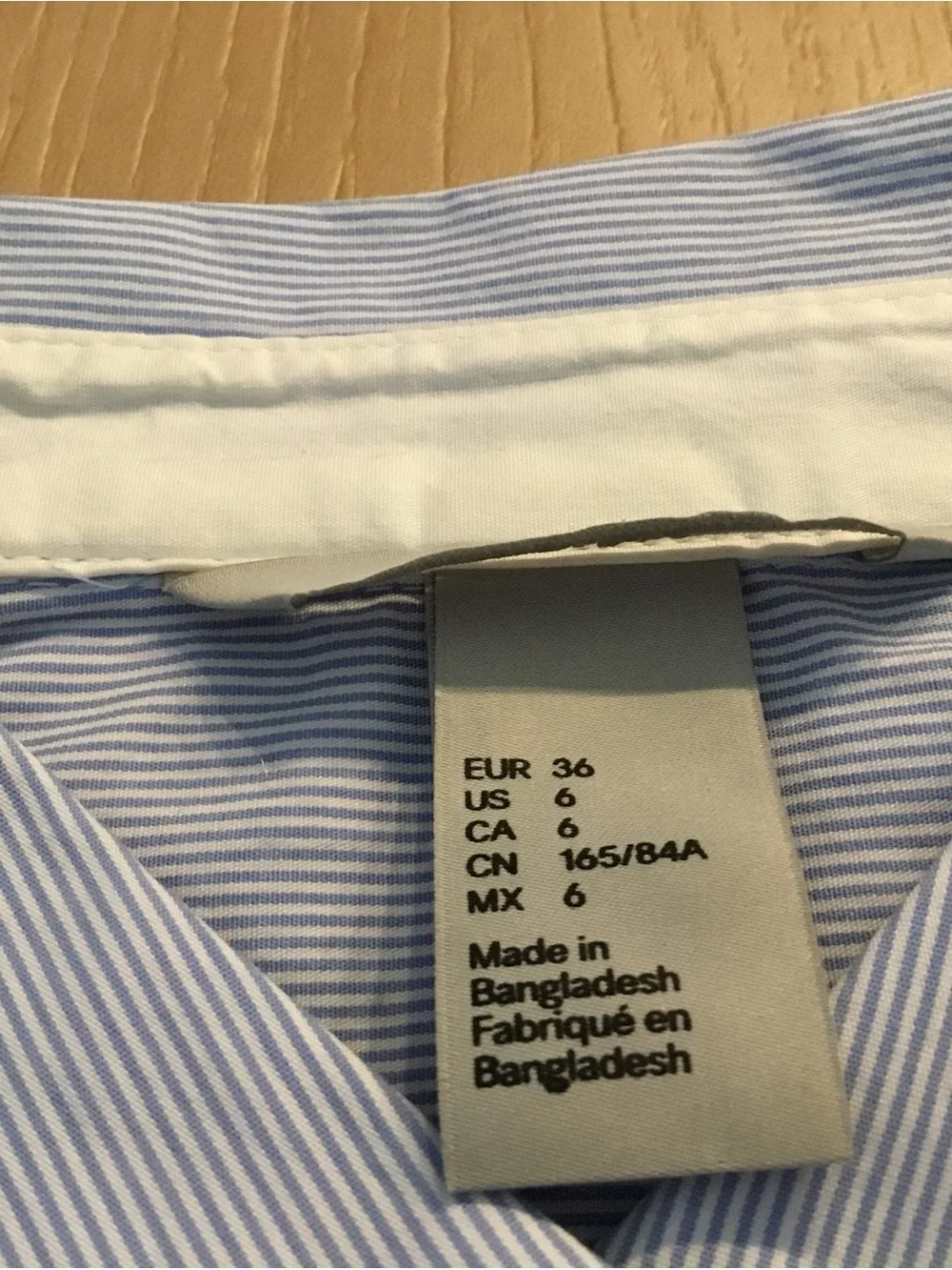 Light Blue Striped Button-Up Shirt - Classic Style - Picture 3 of 16